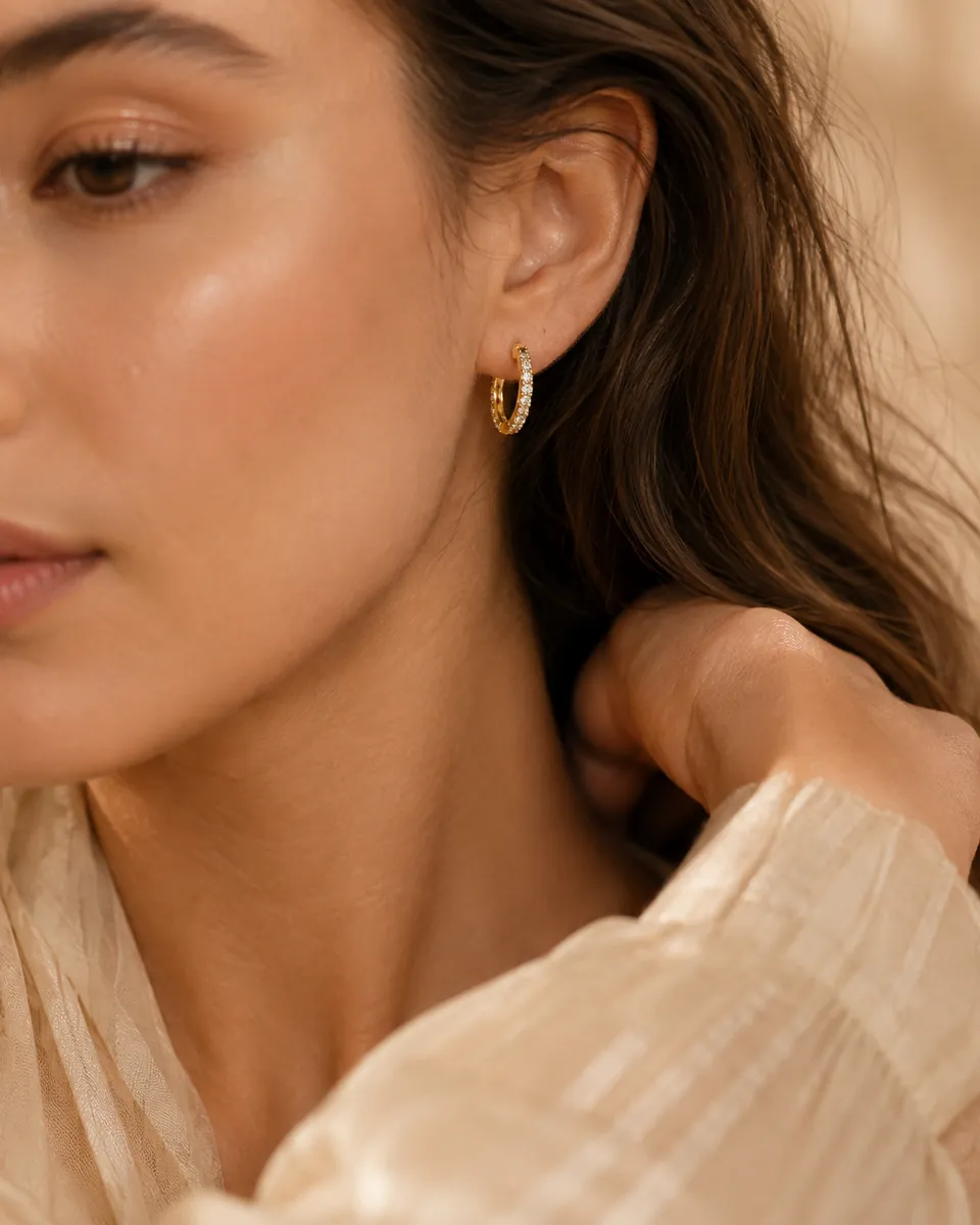 Earrings in real life