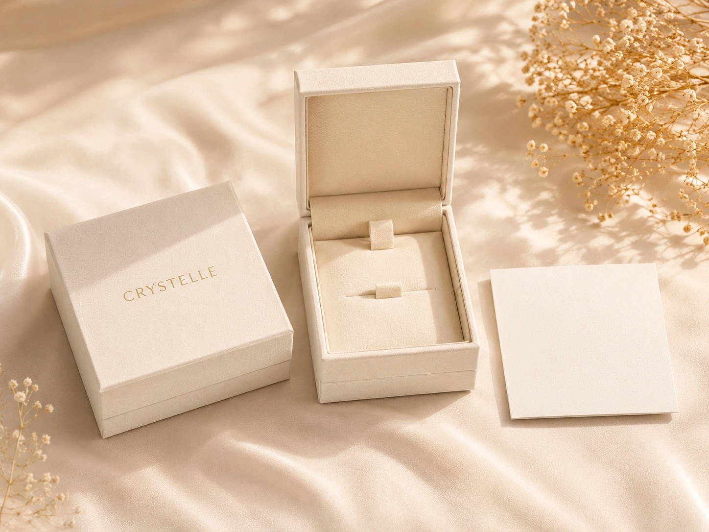 CRYSTELLE packaging options