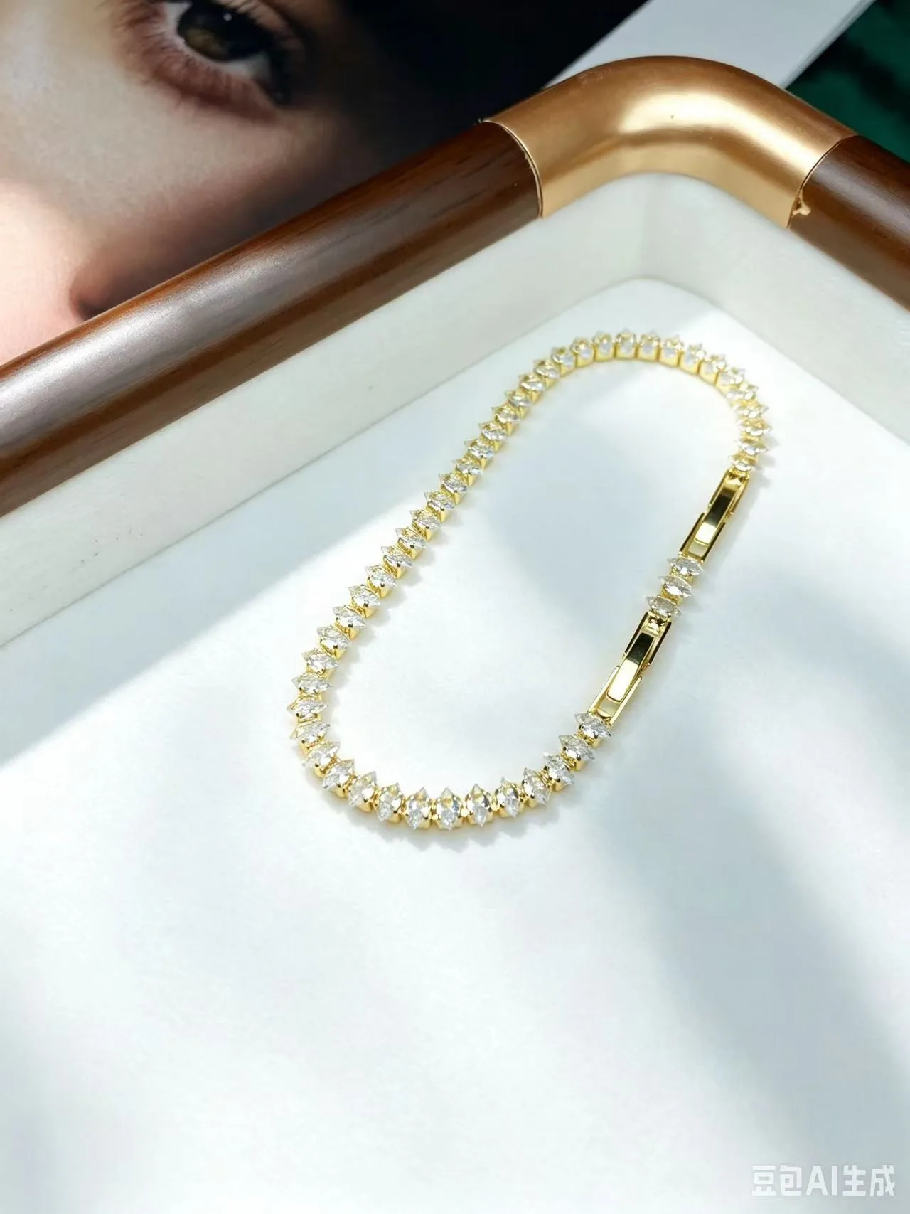 Classic White CZ Tennis Bracelet
